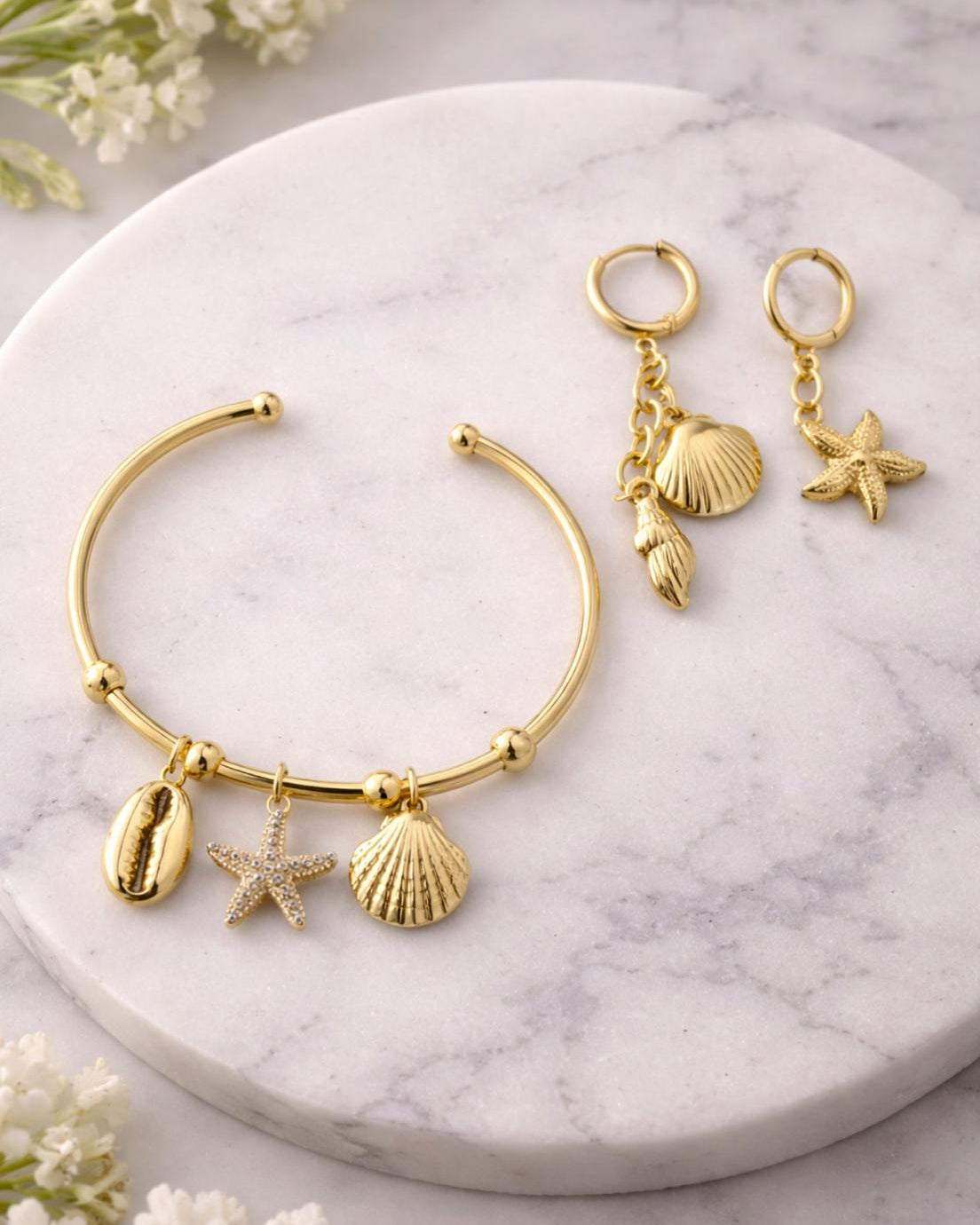 Bracelet et boucle d’oreille NAYA