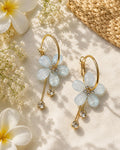 Boucles d’oreilles Fleur